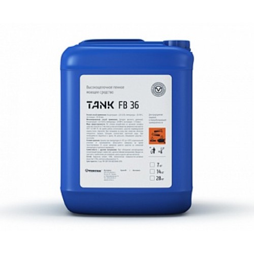 Высокощелочное пенное моющее средство TANK FB36
